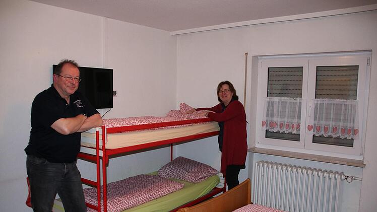 Blick ins Innere der Kissinger Hütte. Foto: Ralf Ruppert