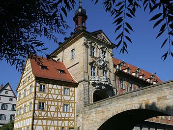 Vieltausendfach fotografiert: das Alte Rathaus in Bamberg Foto: Matthias Hoch