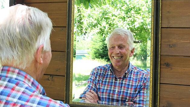 "Das Lachen, das du morgens aussendest, kommt abends zu dir zurück", sagt Roland Betz.  Fotos: Diana Fuchs