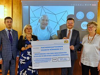 Nürnberg: Schulen im ukrainischen Charkiw sollen wiederaufgebaut werden - Unterstützung für Partnerschaftsverein Nürnberg: Schulen im ukrainischen Charkiw sollen wiederaufgebaut werden - Unterstützung für Partnerschaftsverein