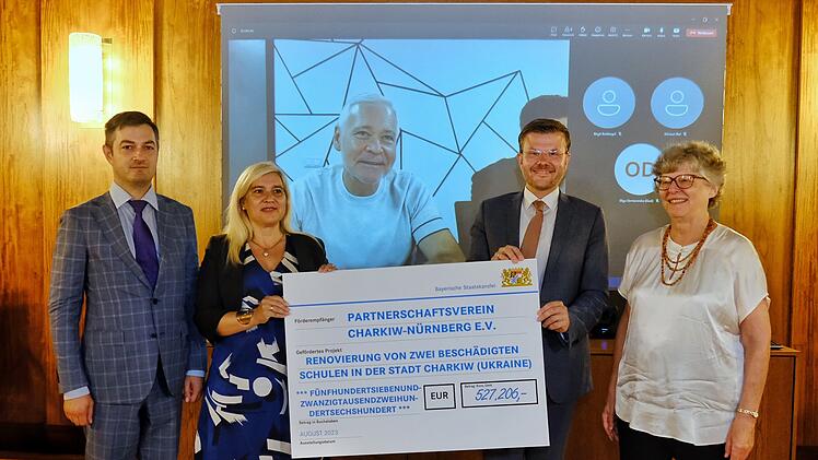N&uuml;rnberg: Schulen im ukrainischen Charkiw sollen wiederaufgebaut werden - Unterst&uuml;tzung f&uuml;r Partnerschaftsverein