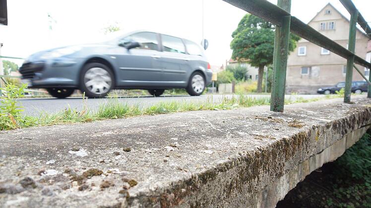 Die Brücke in der Häfnerstraße in Diebach.Foto: Arkadius Guzy