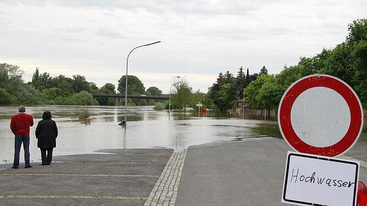 Spaziergang mit Hindernissen in Haßfurt