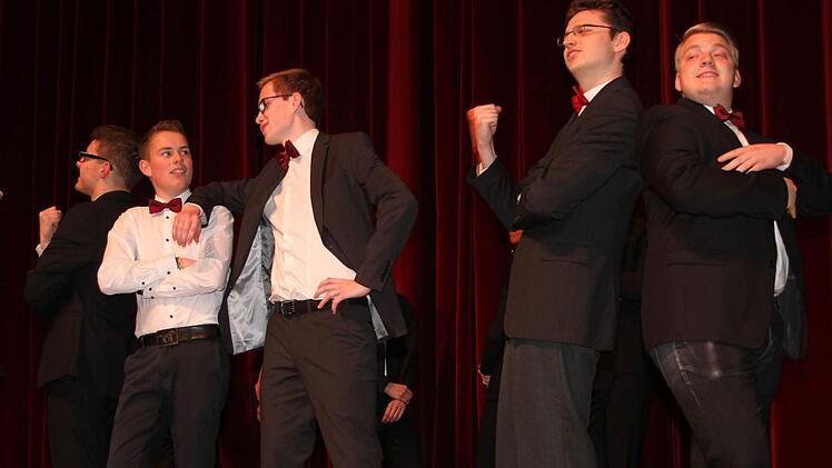 Mit "Männer mag man eben" übertrafen sich die Jungs selbst. Foto: Sonja Adam