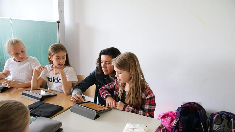 Auf Besuch in der Tabletklasse Thomas Malz