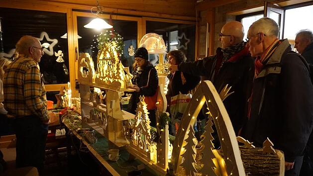 An diesem Wochenende findet der Adventsmarkt auf dem Kreuzberg statt.  Foto: Marion Eckert