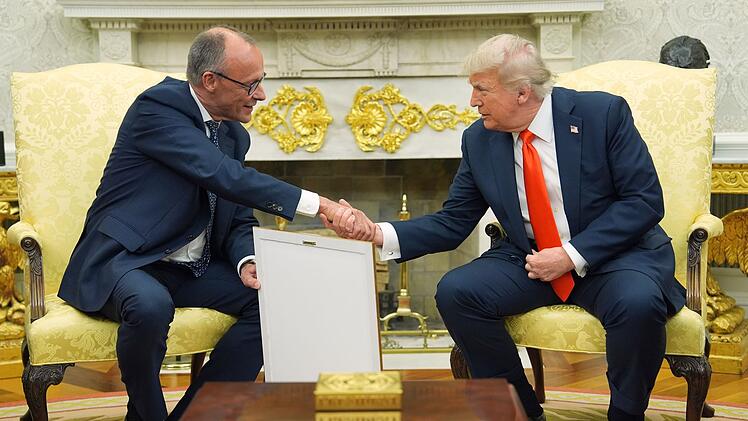 US-Pr&auml;sident Trump empf&auml;ngt Bundeskanzler Merz