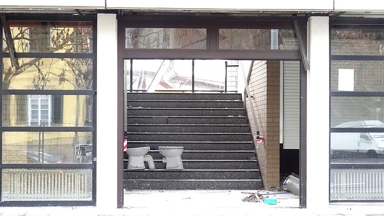 Impressionen vom Abriss der Coburger Angerhalle: 13. FeburarFoto: Jochen Berger