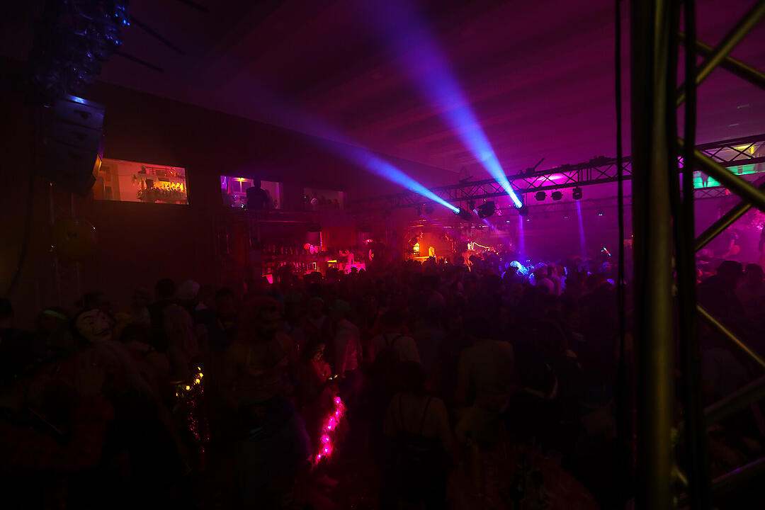 Beste Partystimmung in der Stadthalle