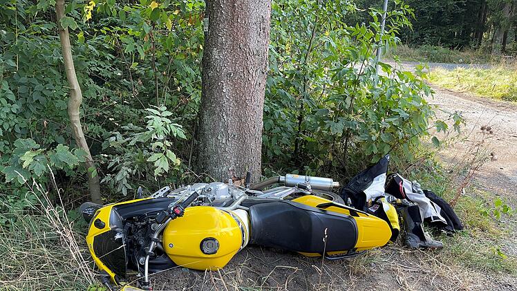 Schwerer Motorradunfall bei Stadtsteinach