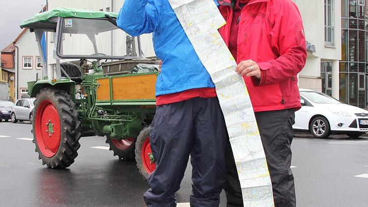 Der Weg führte über 400 Kilometer unter anderem über das Nüürnberger Volksfest.  Foto: Ronald Heck