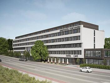 So soll das neue Schülerwohnheim und Hotel in der Bayreuther Straße aussehen.  Grafik: Projekt Bauart GrundInvest GmbH