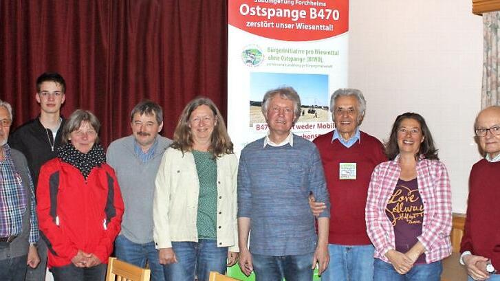 Der neue Biwo-Vorstand (von links): Gerhard Koch, Ilja Eger, Rotraud Kr&uuml;ger, Albert Werther, Uta Dix, Alfons Eger, Heinrich Kattenbeck, Dunja Sch&uuml;tz und R&uuml;diger Wilhelm Foto: privat