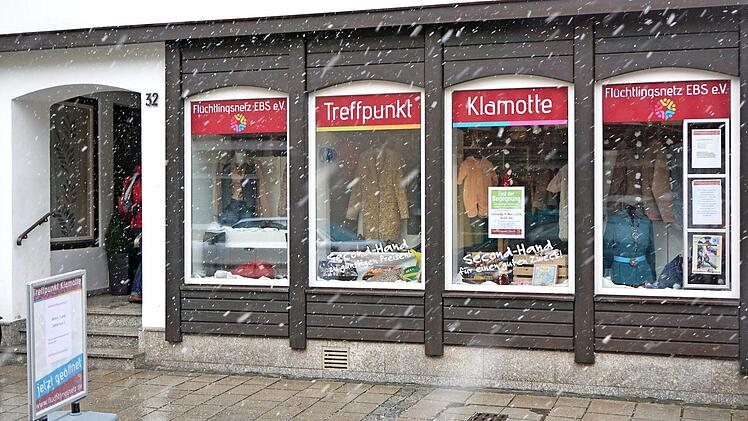 Der "Treffpunkt Klamotte" in Ebermannstadt muss schließen.