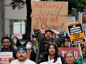 Proteste in Chicago