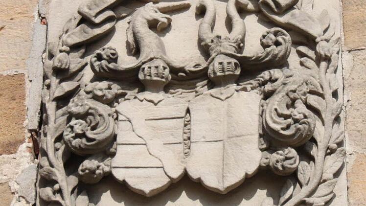 Das Wappen erinnert an