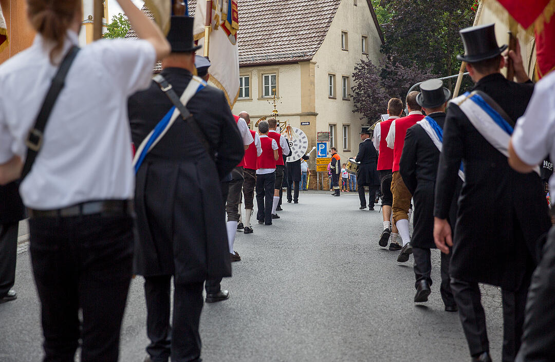 Heimf&uuml;hrung der Braut des F&uuml;rsten Castell-R&uuml;denhausen