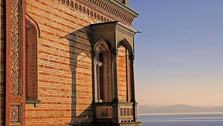 Ein etwas anderes Foto von Schloss Montfort am Bodensee Foto: Gerhard A. Müller