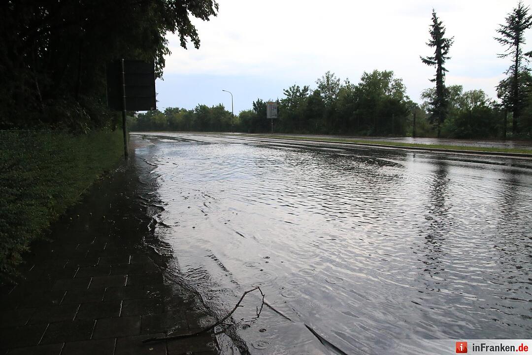 Massive Schäden nach Sturm in Bamberg