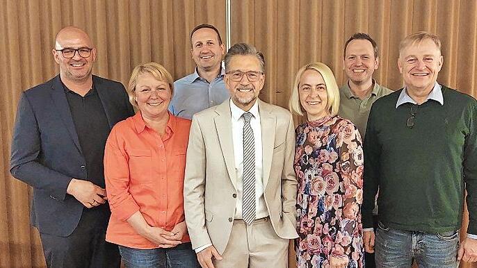 Der Kreisvorstand der Freien W&auml;hler Erlangen-H&ouml;chstadt.