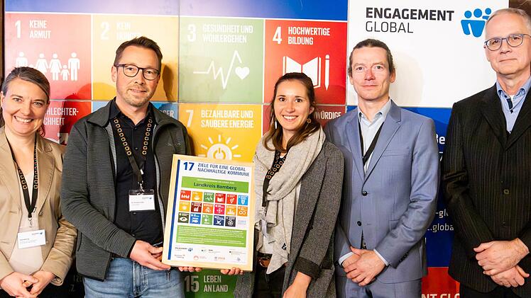 Landkreis Bamberg erhält Anerkennung für Agenda 2030-Engagement