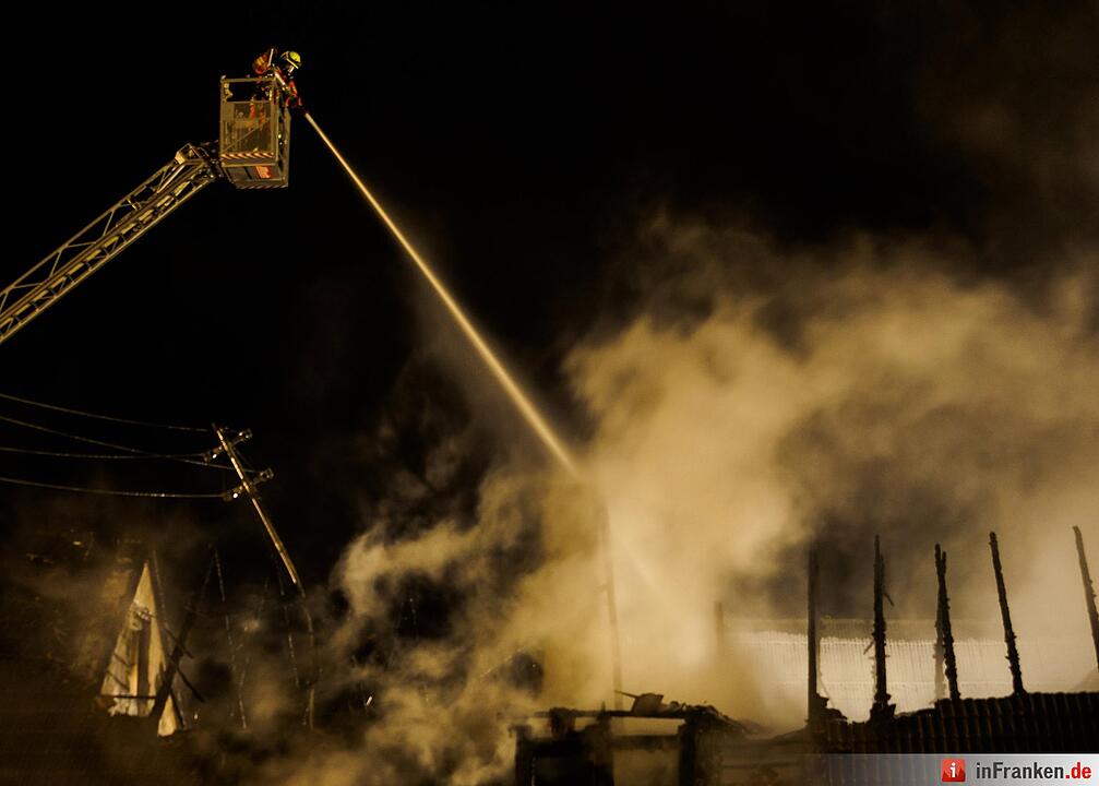 Brand in Kunreuth (Kreis Kulmbach)
