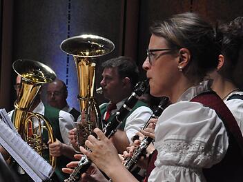 "Die Böhmischen" sind ein Ensemble der Stadtkapelle Hammelburg und traten beim Fränkisch-Egerländer Heimatabend.  Foto: Peter Klopf