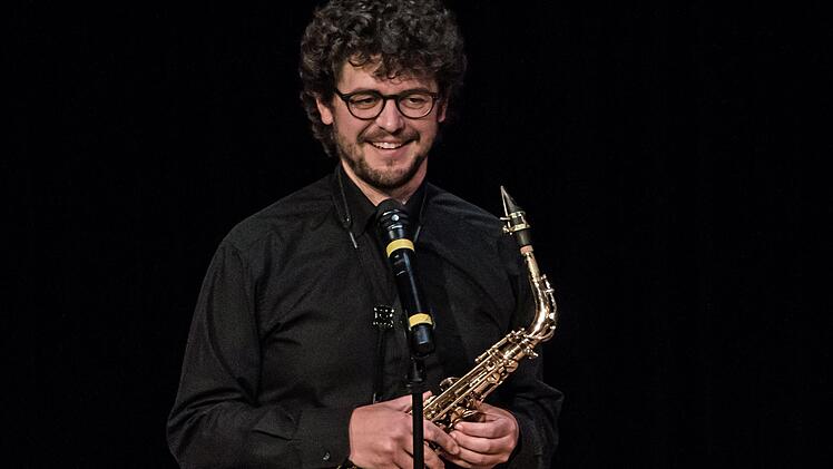 Gemeinsam mit dem Vogler Quartett gastierte der Saxofonist Christian Segmehl.Foto: Jochen Berger