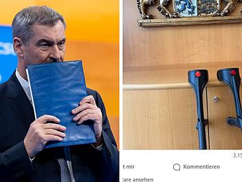 S&ouml;der muss Silvester auf Kr&uuml;cken verbringen - "habe mich operieren lassen"