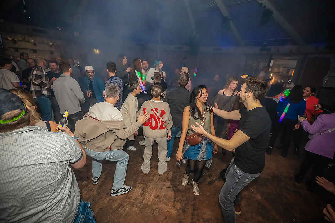 Mit DJ Matze, DJ Franky und DJ Agileja.