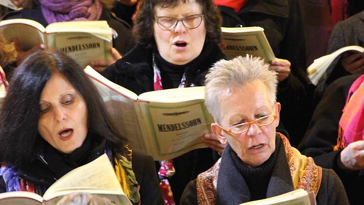 "Elias"-Oratorium in der Kulmbacher Petrikriche Foto: Katharina Müller-Sanke