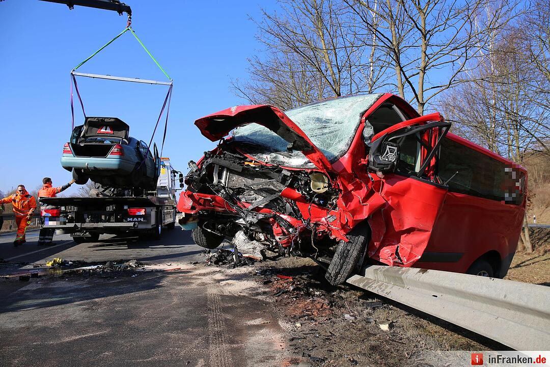 Schwerer Unfall in Kulmbach: Zwei Menschen sterben, ein Mensch wird schwer verletzt