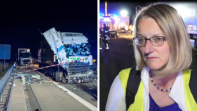 A70 bei Eltmann: &Auml;rztin wird bei Tanklaster-Trag&ouml;die zur Augenzeugin