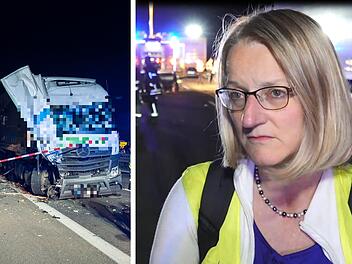 A70 bei Eltmann: Ärztin wird bei Tanklaster-Tragödie zur Augenzeugin