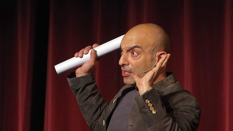 Django Asül im Kissinger Kurtheater. Klaus Werner