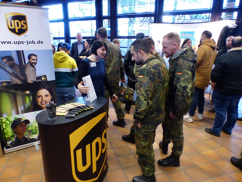 Jobmesse der Bundeswehr