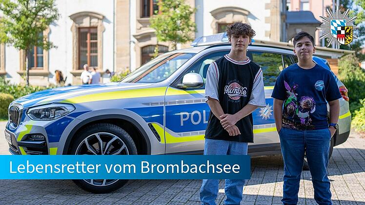 Polizei Gunzenhausen dankt jugendlichen Lebensrettern