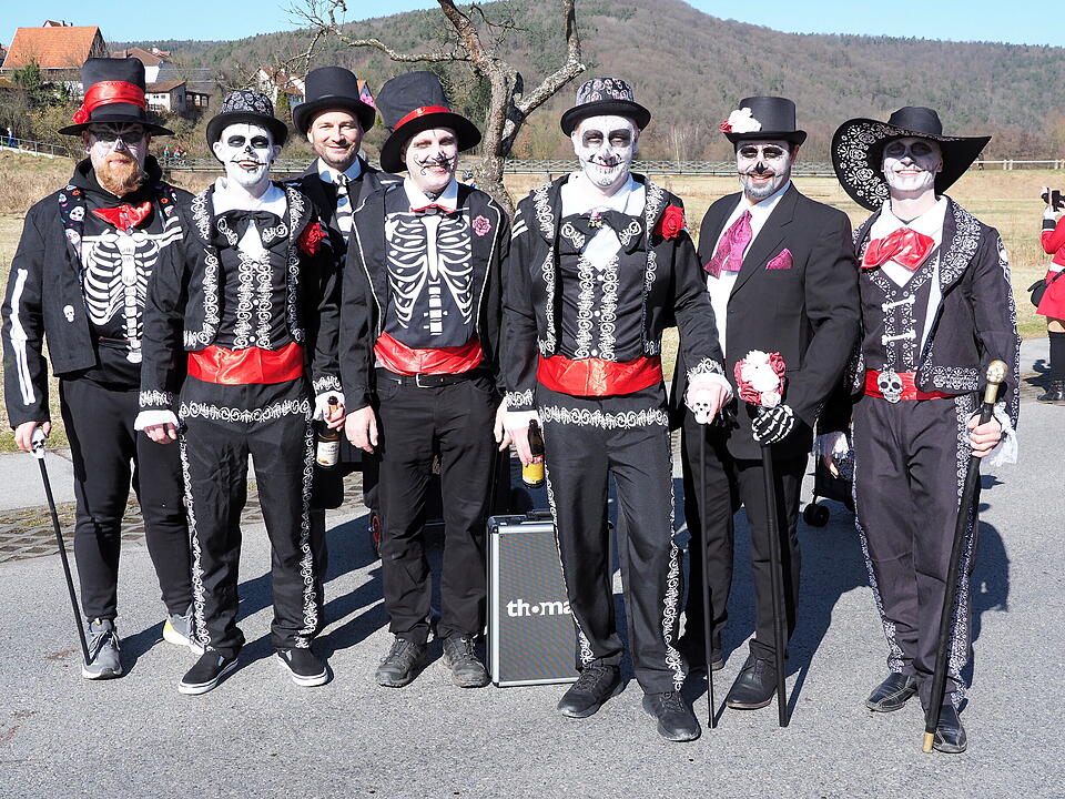 Buntes Faschingstreiben in Unterfranken!