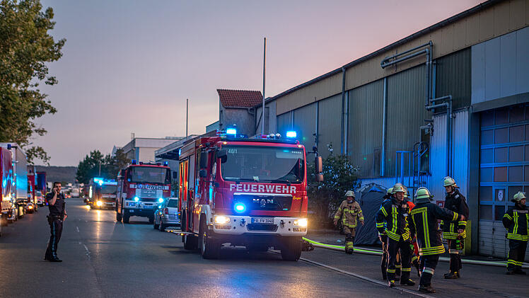 Brand in Fürther Mineralöl-Firma