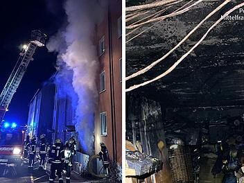 Nach Brand in Erlanger Mehrfamilienhaus: Polizei teilt Foto der Zerstörung