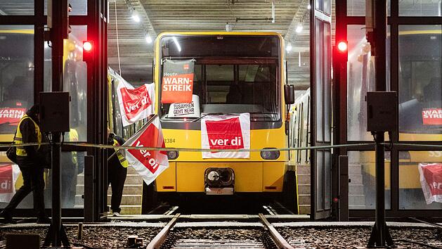 Verdi-Warnstreiks im Nahverkehr &ndash; Baden-W&uuml;rttemberg