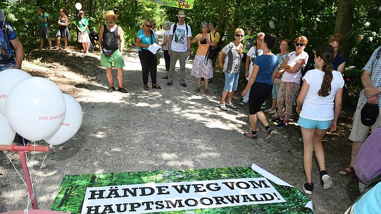 Eine Niederlage: Demo gegen die Pläne für das Muna-Gewerbegebiet.Ronald Rinklef