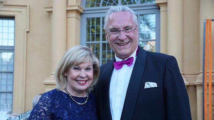 Joachim Herrmann und seine Ehefrau Gerswid  Foto: Pascale Ferry