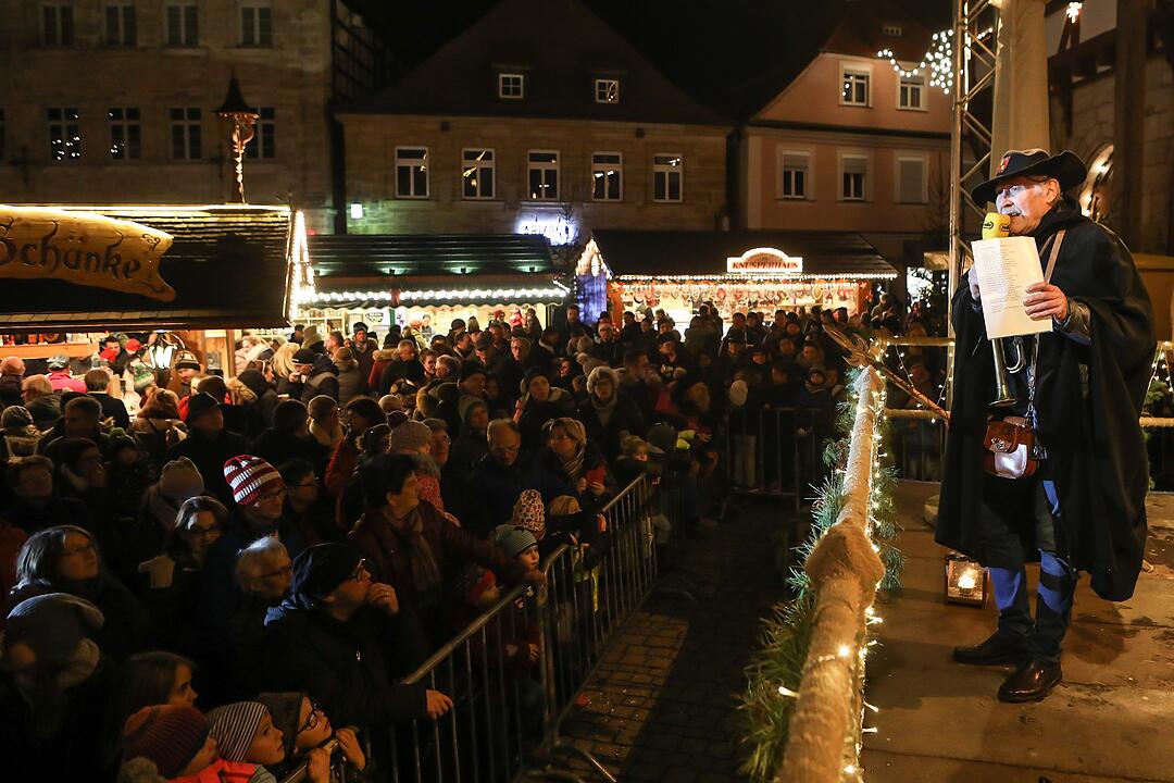 Der Forchheimer Weihnachtsmarkt ist eröffnet