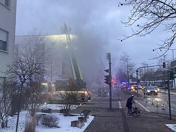 Brand in Erlangener Bäckerei