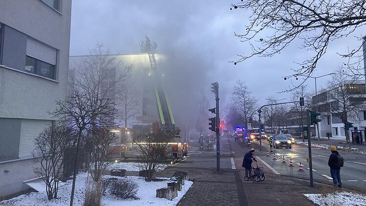 Brand in Erlangener Bäckerei