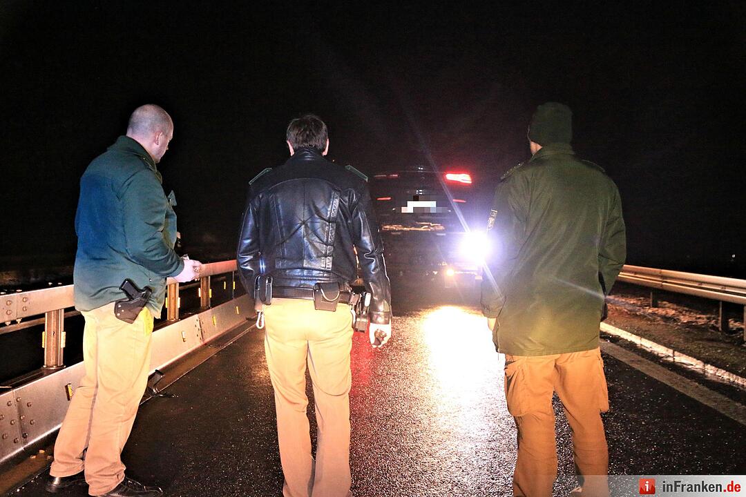 Autoschieber auf A70 festgenommen