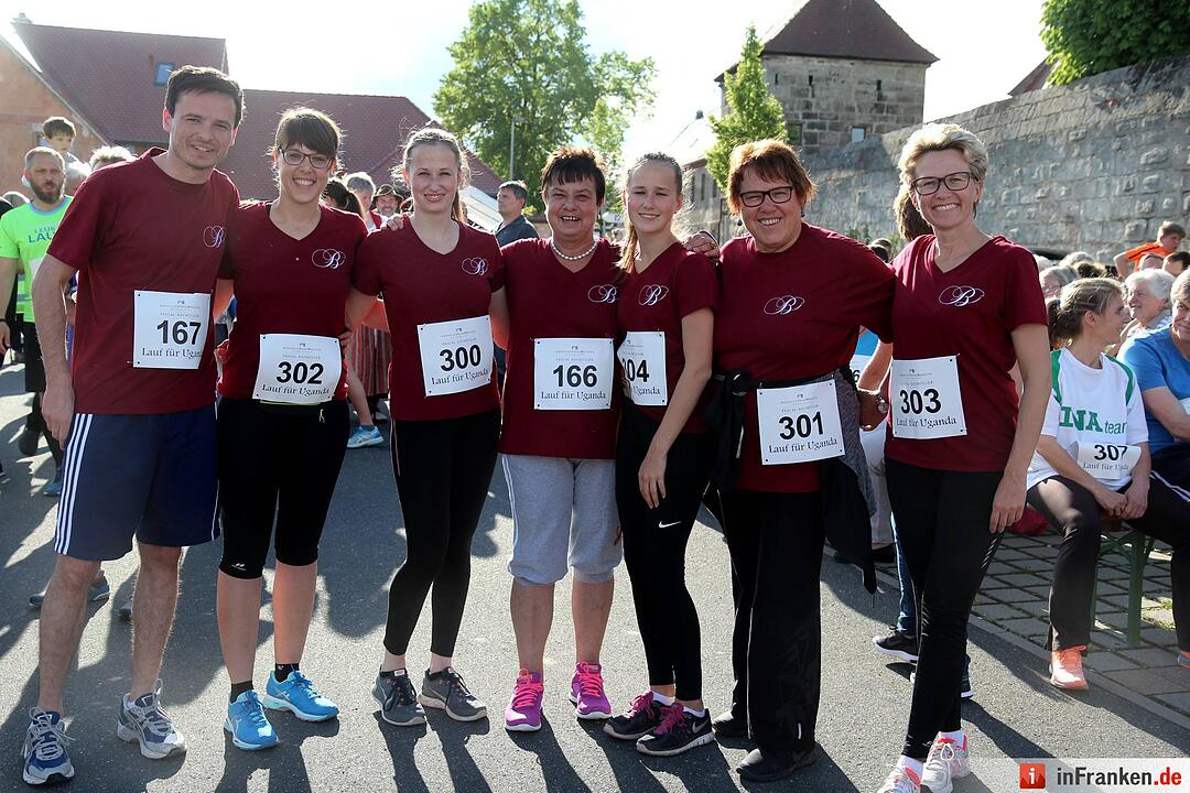 Benefizlauf "Lauf für Uganda" in Hannberg