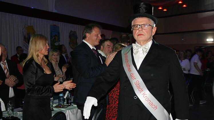 Georg Löffler überzeugte als Botschafter der Stadt Kronach. Foto: Maria Löffler