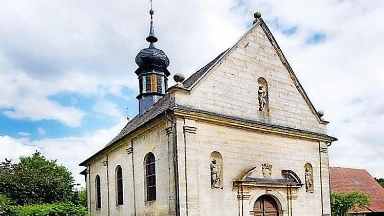 Die Kirche in Schirnaidel, die der Veitskapelle nachempfunden ist.